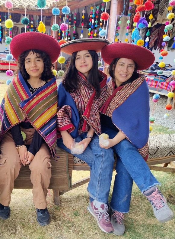 Tourists in chinchero | Machu Picchu Peru Trip